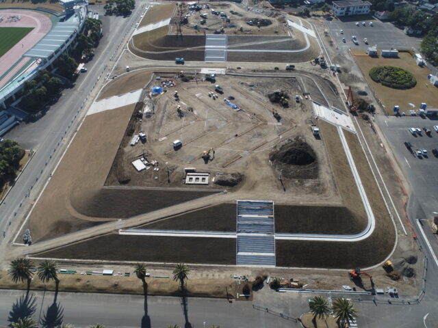 ひなた宮崎県総合運動公園盛土高台排水施設整備工事